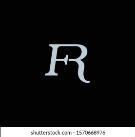 FR or RF logo and icon designs