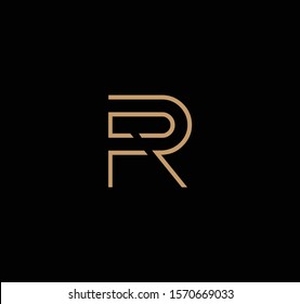 FR or RF logo and icon designs