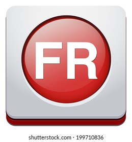 FR sign icon