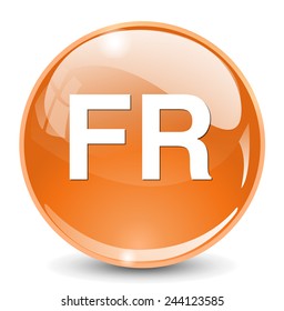 FR sign icon