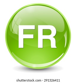 FR sign icon