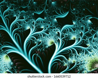 Fractal. Abstract Fractal background. Beautiful background for greetings card, flyers, invitation, posters, brochure, banners, calendar. Vector stock design.