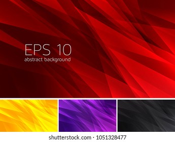 Fractal abstract background. Low poly vector background series, suitable for design element and web background