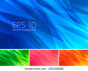 Fractal abstract background. Low poly vector background series, suitable for design element and web background
