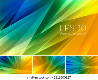 Fractal abstract background. Low poly vector background series, suitable for design element and web background