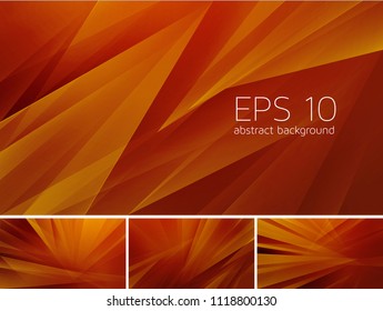 Fractal abstract background. Low poly vector background series, suitable for design element and web background