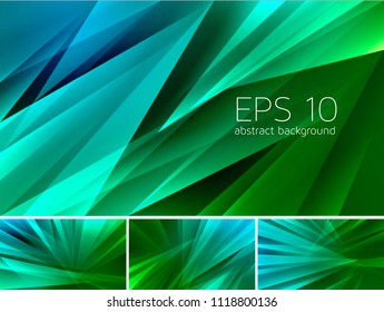 Fractal abstract background. Low poly vector background series, suitable for design element and web background