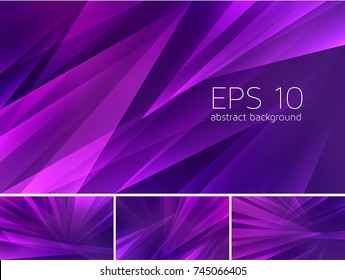 Fractal abstract background. Low poly vector background series, suitable for design element and web background