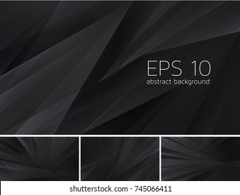 Fractal abstract background. Low poly vector background series, suitable for design element and web background 