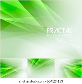 Fractal abstract background series. Low poly vector background series, suitable for design element and web background