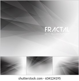 Fractal abstract background series. Low poly vector background series, suitable for design element and web background 