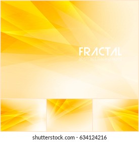 Fractal abstract background series. Low poly vector background series, suitable for design element and web background
