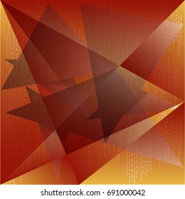 Fractal abstract background. Vector Illustration.