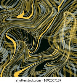 Fractal art textile design blurred fractal vector background, great design for any purpose. Black abstract geometric design for a banner.
