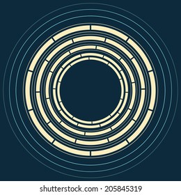 fractal circles background
