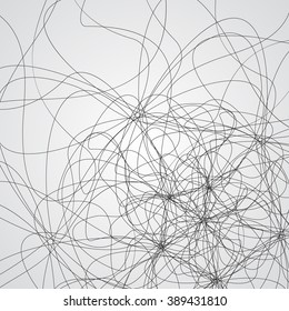 Fractal curves.