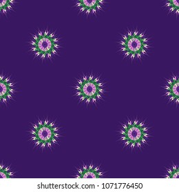 Fractal for design abstract multicolor background seamless.