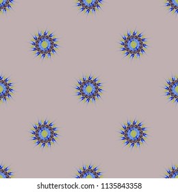 Fractal for design abstract multicolor background seamless.