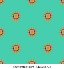Fractal for design abstract multicolor background seamless.