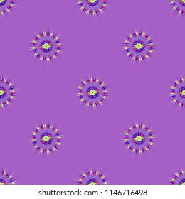 Fractal for design abstract multicolor background seamless.