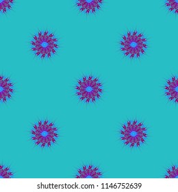 Fractal for design abstract multicolor background seamless.
