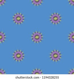 Fractal for design abstract multicolor background seamless.