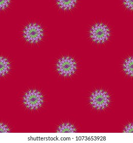 Fractal for design abstract multicolored background seamless.