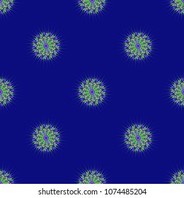 Fractal for design abstract multicolored background seamless.