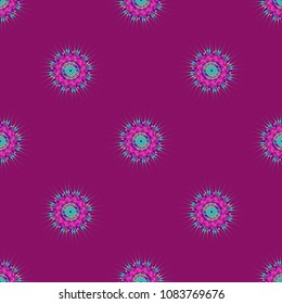 Fractal for design abstract multicolored background seamless.