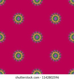 Fractal for design abstract multicolored background seamless.