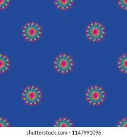 Fractal for design abstract multicolored background seamless.