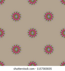 Fractal for design abstract multicolored background seamless.