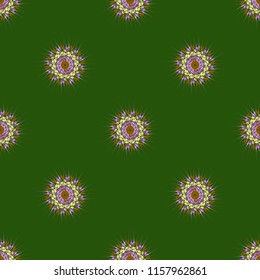 Fractal for design abstract multicolored background seamless.