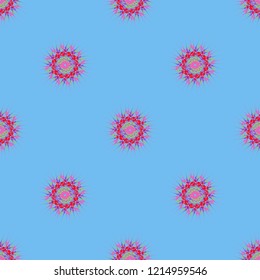 Fractal for design abstract multicolored background seamless.