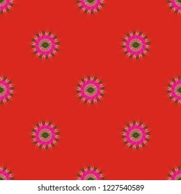 Fractal for design abstract multicolored background seamless.