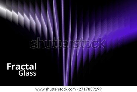 Fractal Glass Ripple Background with Abstract Crystal Waves, Liquid Distortion, Shimmering Reflections, Modern Digital Art Texture, Futuristic Glass Surface Pattern for Creative Design and Visual Projects