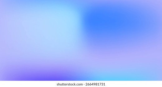 Fractal rendition of a blue sky with lightning