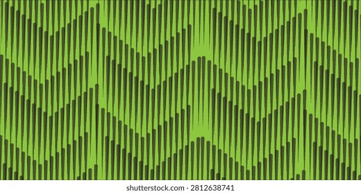 Fractal rendition of green lawn back ground