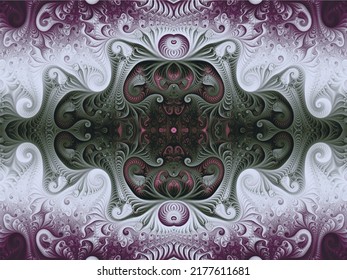 fractal seamless background. abstract vector. 