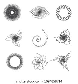 fractal spin objects set