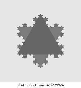 Fractal Vector Snowflake