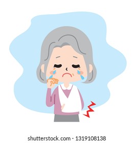 A fractured granny's upper body