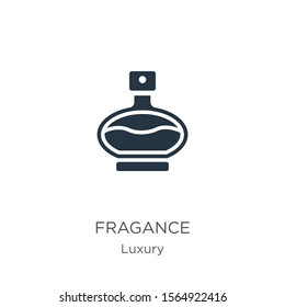 Fragance icon vector. Trendy flat fragance icon from luxury collection isolated on white background. Vector illustration can be used for web and mobile graphic design, logo, eps10