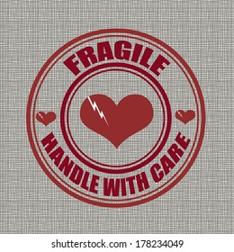 fragile background on vector illustration