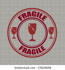 fragile background vector illustration