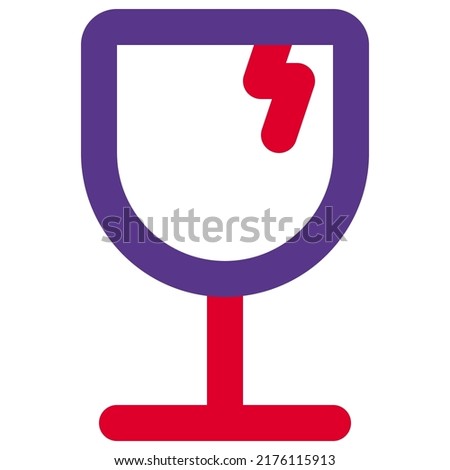 Fragile breakable items to be handled with care