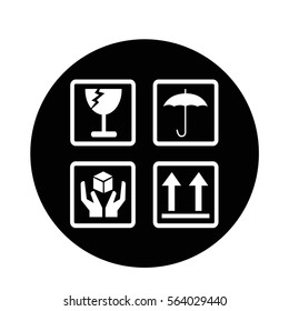 fragile icon