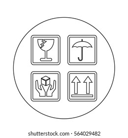fragile icon