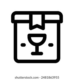 ícono de glifo de Vector para tu Sitio web, móvil, presentación y diseño de logotipo.