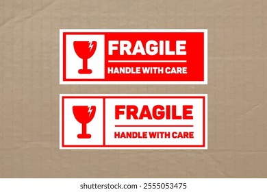 fragile labels for shipping templates design